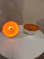Vintage Space Age Tischlampe aus Frankreich, 70`s, orange